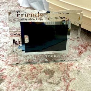 Friends glass picture frame
